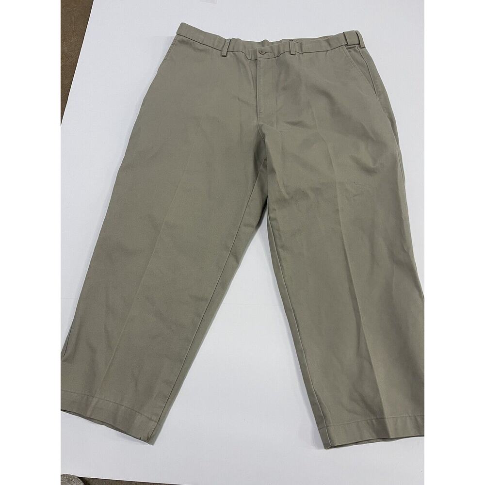 PURITAN Cargo Trousers Khaki Regular Straight Mens W38 L29
